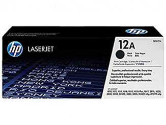 HP 12A  Replacement Black LaserJet Toner Cartridge for Q2612A