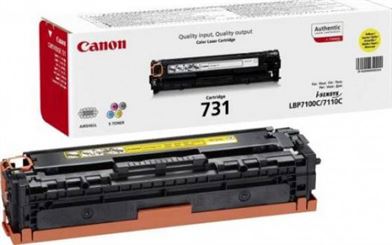 Canon Genuine 731 Yellow Toner Cartridge | 6269B002-731Y
