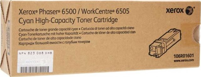 Genuine Xerox OEM | Phaser 6500, WorkCentre 6505 DMO (Not USA) | Toner, Black High Yield | 106R01604