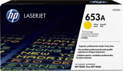 HP 653A Yellow Original LaserJet Toner Cartridge | CF322A