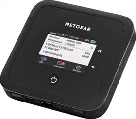 Netgear Nighthawk M5 Mobile Router, WiFi 6 5G NR/4G LTE,Cat 22 Router w/ Embedded SIM Slot, 1800Mbps AX | MR5200-100EUS