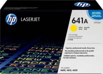 HP  Color 641A LaserJet Yellow Toner Cartridge | C9722A
