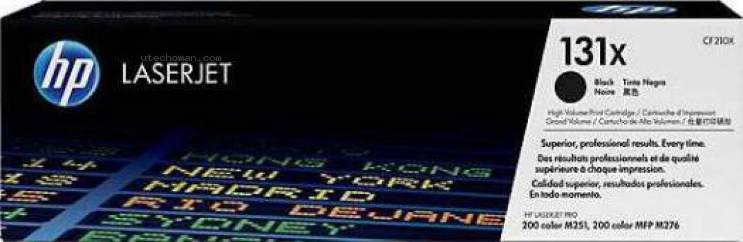 HP 131X High Yield Black Original LaserJet Toner Cartridge | CF210X
