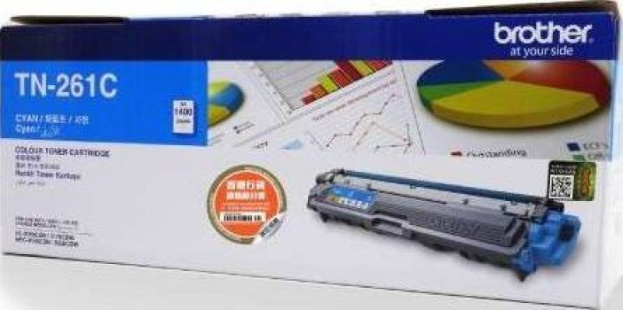 Brother Color Toner TN261C (Cyan) | TN261C