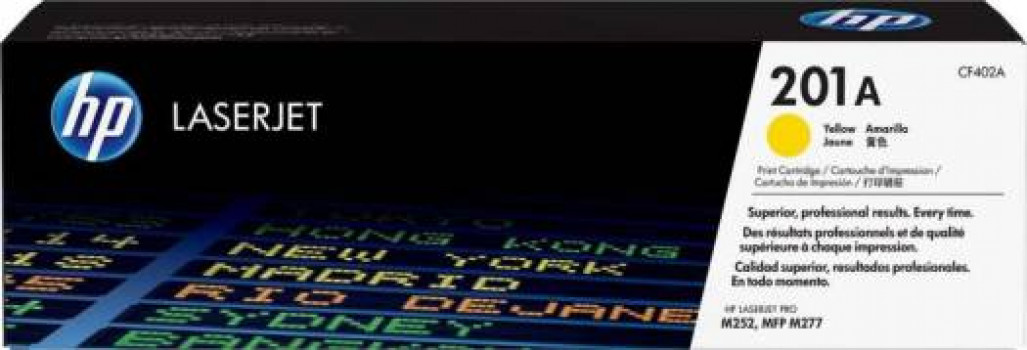 HP 201A Laserjet Toner Cartridge Yellow CF402A
