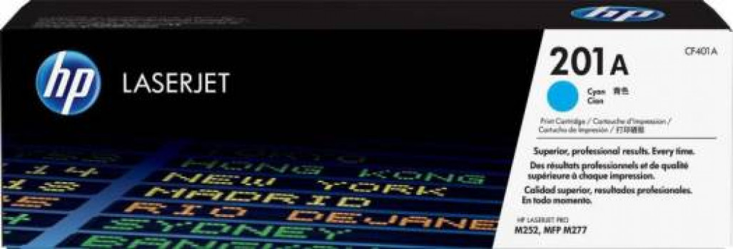 HP 201A Laserjet Toner Cartridge Cyan CF401A