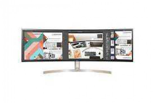 LG 49WL95C-W 49 Inch 329 UltraWide Dual QHD IPS Curved LED Monitor with HDR 10