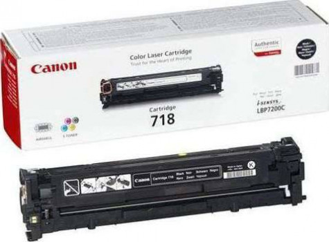 Canon Toner Cartridge, Black EP-718B
