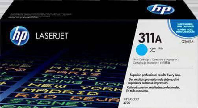 HP 311A Cyan LaserJet Toner Cartridge | Q2681A