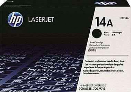 HP 14A Black Original LaserJet Toner Cartridge | CF214A