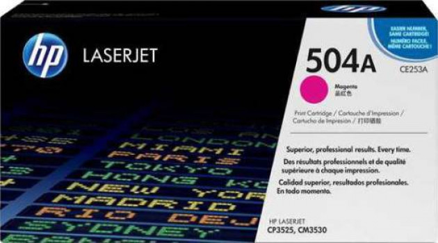 HP 504a Magenta Laser Toner