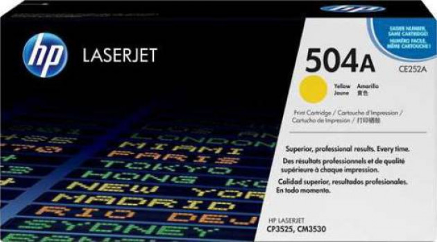 HP 504a Yellow Laser Toner