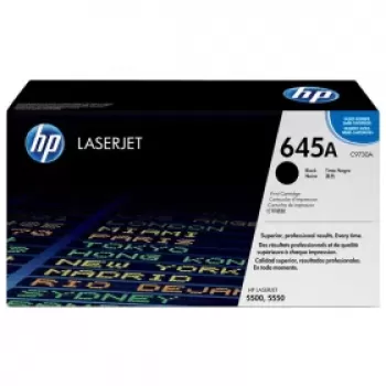 HP 645A Black Toner Cartridge | C9730A