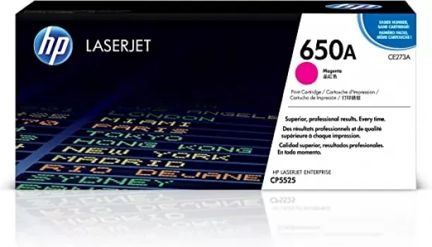 HP 650A Color LaserJet Magenta Print Cartridge | CE273A