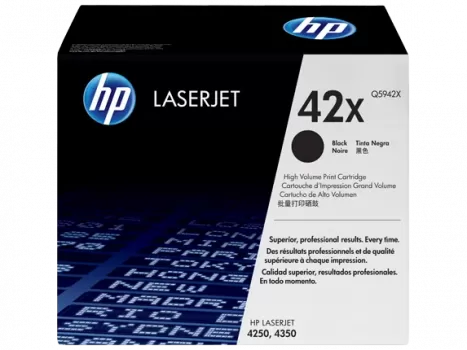 HP 42X Black LaserJet Toner Cartridge | Q5942X