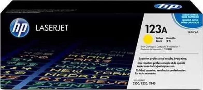 HP Color LaserJet Yellow Print Cartridge | Q3972A