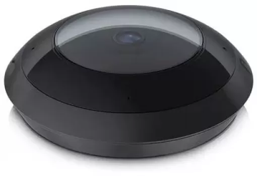 Ubiquiti UniFi AI 360 Protect Camera, Ultra-Wide, 360° Fisheye Lens, Captures 1920x1920, 30 FPS Vvideo, 5MP CMOS Sensor, Built-in IR LEDs for Clear Night Vision, Black | UVC-AI-360