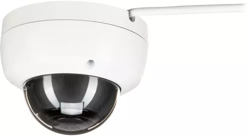 Hikvision 4MP AcuSense Built-in Mic Fixed Dome Network Camera, H.265+ Compression Technology, 2.8mm Fixed Lens, Built In Microphone, IR LEDs For Night Vision, White | DS-2CD2143G2-IU