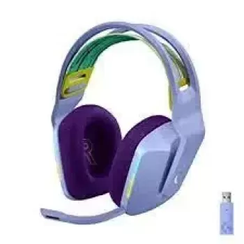 Logitech G733 LightSpeed Wireless RGB Gaming Headset, Lilac | 981-000890