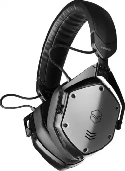 V-Moda Crossfade M200 ANC Active Noise Cancelling Wireless Headphone, Bluetooth, Over-Ear With Mic For Phone-Call, Hi-Res Audio Certified, 120cm Cable Length, Matte Black | M200 ANC