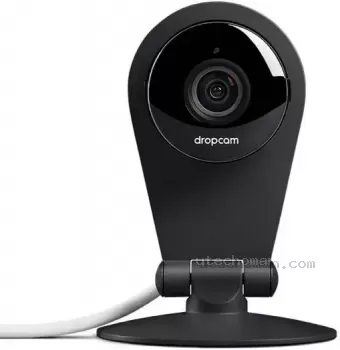 Google Dropcam Pro Wi-Fi Wireless Video Monitoring Security Camera, 720p HD Surveillance Footage, Cloud-Based Video Monitoring, 130° Angle, 8xDigital Zoom, IR LEDs For Dark Mode, Black | DCAM-002-THD