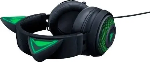 Razer Kraken Kitty USB Gaming Headset with Chroma Lighting - Black | RZ04-02980100-R3M1