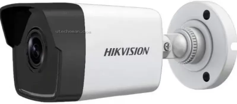 Hikvision DS-2CD1021-I 2.0 MP CMOS Network Bullet Camera, 2.8mm Fixed Focal Lens, Up To 30m IR Range, Dual Stream, 3D Digital Noise Reduction, IP67, White - Black | DS-2CD1021G0E-I/ECO