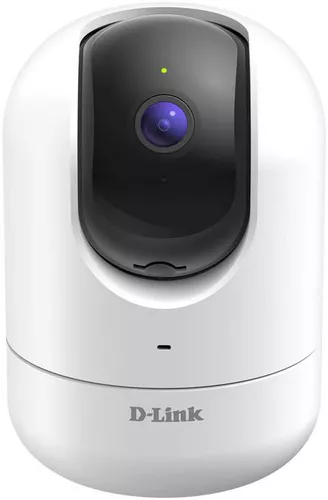 D-Link Full HD Pan & Tilt Pro Wi-Fi Camera, 1080P at 30FPS Resolution, Cloud and Local Recording, Works With Google Assistant and Alexa, Panoramic View, Ethernet Port, White | DCS-8526LH