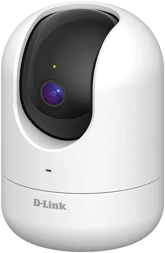 D-Link Full HD Pan & Tilt Pro Wi-Fi Camera, 1080P at 30FPS Resolution, Cloud and Local Recording, Works With Google Assistant and Alexa, Panoramic View, Ethernet Port, White | DCS-8526LH