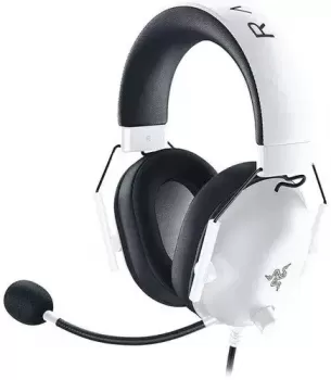 Razer BlackShark V2 X Headset, 7.1 Surround Sound, HyperClear Cardioid Mic, TriForce 50mm Drivers, White | RZ04-03240700-R3M1