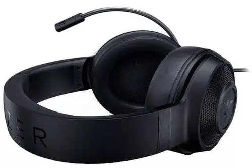 Razer Kraken X Lite Ultralight Gaming Headset: 7.1 Surround Sound Capable - Lightweight Frame - Bendable Cardioid Microphone - for PC, Xbox, PS4, Nintendo Switch - Classic Black | RZ04-02950100-R381