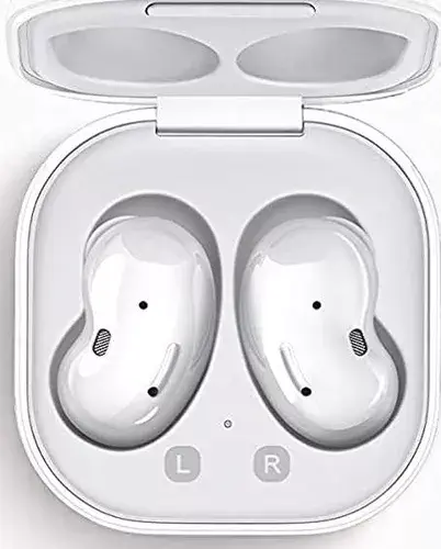 Samsung Galaxy Buds Live, True Wireless Earbuds w/Active Noise Cancelling, Wireless Charging Case Included - Mystic White | SMBUDSLIVEWTE