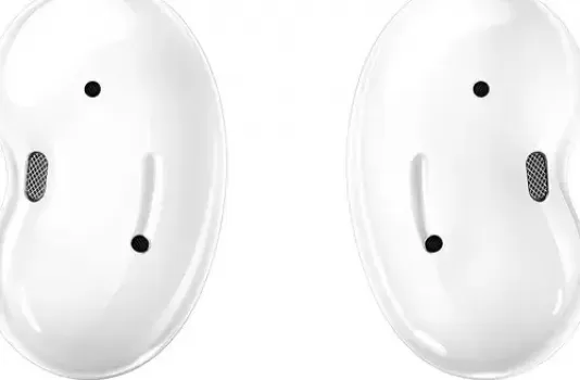 Samsung Galaxy Buds Live, True Wireless Earbuds w/Active Noise Cancelling, Wireless Charging Case Included - Mystic White | SMBUDSLIVEWTE