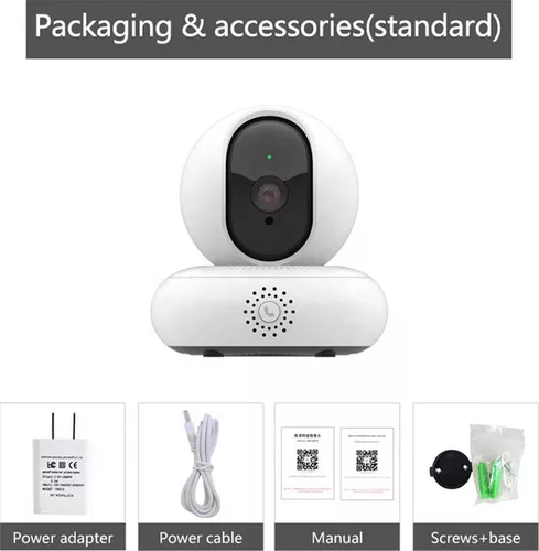 ZHUDELE 360 Eyes  APP HD 1080P WIFI Security Smart Home Camera, Internet Network H.264 Video PTZ Camera, IP P2P IR Night Vision Kid Monitor | EC67-R11