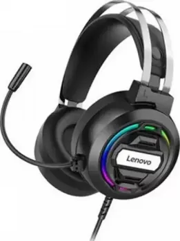Lenovo H401 Gaming Headset Over-Ear 3.5mm USB 7.1 Surround Sound - Black
